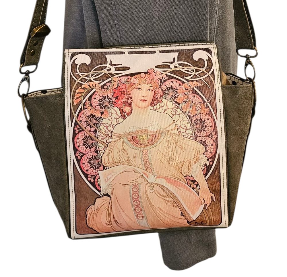 Valora Handbag Alphonse Mucha La Reverie