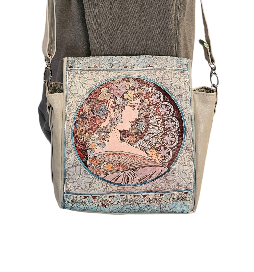 Valora Handbag Alphonse Mucha Ivy
